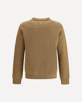 Wool crew-neck Sweater - BEIGE | Base Blu