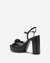 Royal 115mm Sandals - BLACK | Base Blu