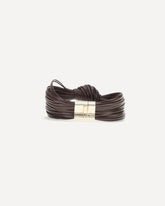 Bracciale Knot in pelle - BORDEAUX | Base Blu