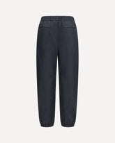 Couture seam jogging Pants - BLACK | Base Blu
