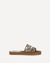 Embroidered espadrille Sandals - MULTICOLOUR | Base Blu