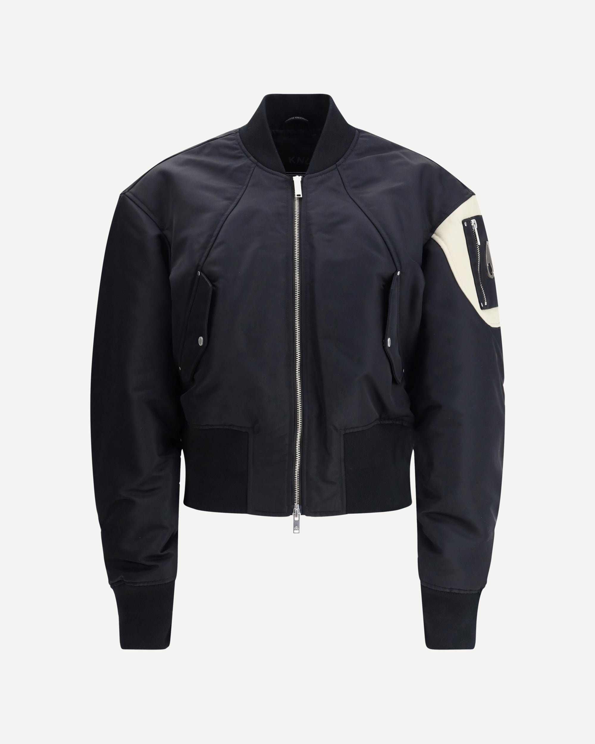 MOOSE KNUCKLES Alice Bomber Jacket BLACK | Base Blu