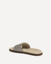 Sandali slide - GRIGIO | Base Blu