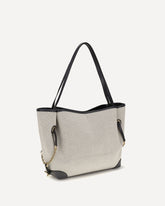 Clover Tote Bag in canvas - GREY | Base Blu