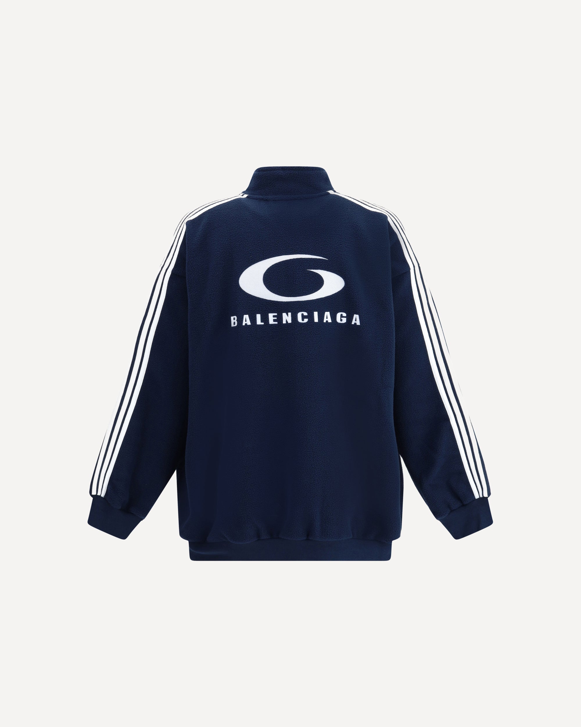 BALENCIAGA LOOP SPORTS ICON ジャケット ブルゾン BALENCIAGA Loop Sports Icon zip Jacket BLUE | Base Blu