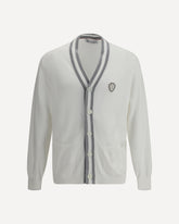 Cardigan in cotone - BIANCO | Base Blu