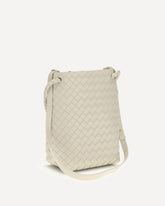 Borsa a Secchiello Andiamo Bucket piccola - BIANCO | Base Blu