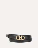 Cintura in pelle - MARRONE | Base Blu