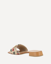 Cherry jacquard fabric Sandals - MULTICOLOUR | Base Blu