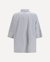 Avenue striped Shirt - LIGHT BLUE | Base Blu