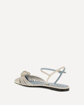 Sandali Coeur Royal - CREMA  | Base Blu