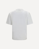 Pocket T-shirt with logo - WHITE | Base Blu