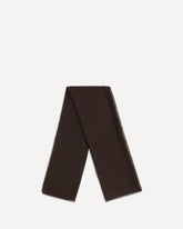 Cashmere and silk Scarf - BROWN | Base Blu