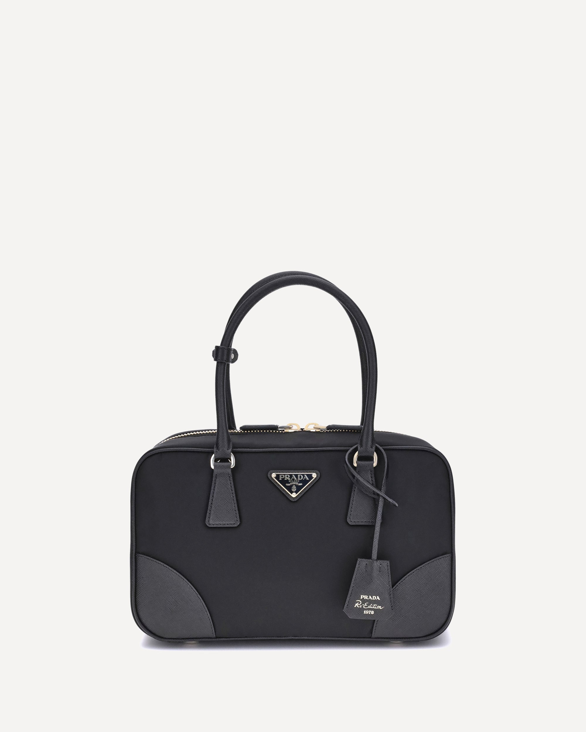 PRADA Re-Nylon Handbag BLACK | Base Blu