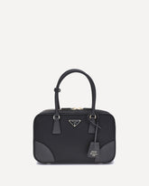 Borsa a Mano in re-nylon - NERO | Base Blu