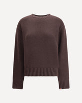 Crewneck Sweater N°373 Oldie in Cashmere - BROWN | Base Blu
