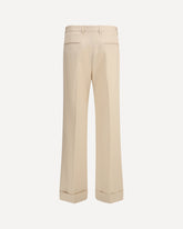 Virgin wool Pants - BEIGE | Base Blu