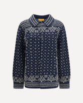 Wild Rag Work cashmere Shirt - BLUE | Base Blu