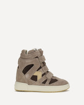 Leather Sneakers - BEIGE | Base Blu