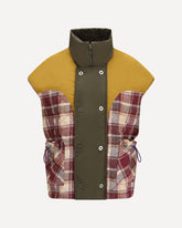 Kate quilted padded Vest - MULTICOLOUR | Base Blu