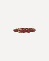 Leather Bracelet - RED | Base Blu