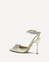 Satin Pumps - YELLOW | Base Blu