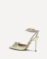 Satin Pumps - YELLOW | Base Blu