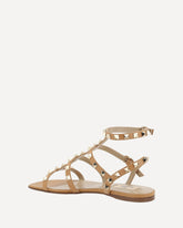 Rockstud Sandals - BEIGE | Base Blu
