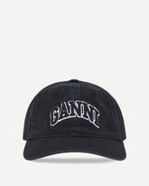 Cappellino da Baseball con logo - NERO | Base Blu