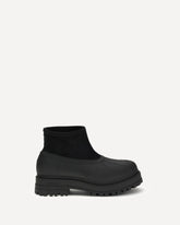 Avan Hybrid rubber Boots - BLACK | Base Blu