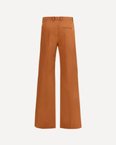 Flare Denim Jeans - BROWN | Base Blu