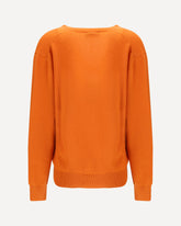 V-neck Sweater - ORANGE | Base Blu