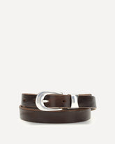 Leather Belt - BROWN | Base Blu