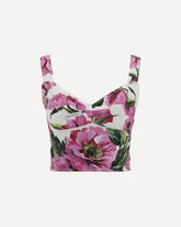 Floral bustier Top - MULTICOLOUR | Base Blu