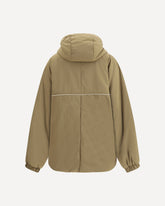 Zoe Anorak Jacket in polyamide - KHAKI  | Base Blu