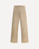 Pantalone in Cotone  - BEIGE | Base Blu