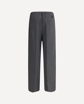 Knit Trousers with side stripe detail - GREY | Base Blu
