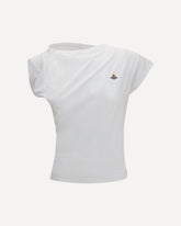 Draped Top Hebo - WHITE | Base Blu