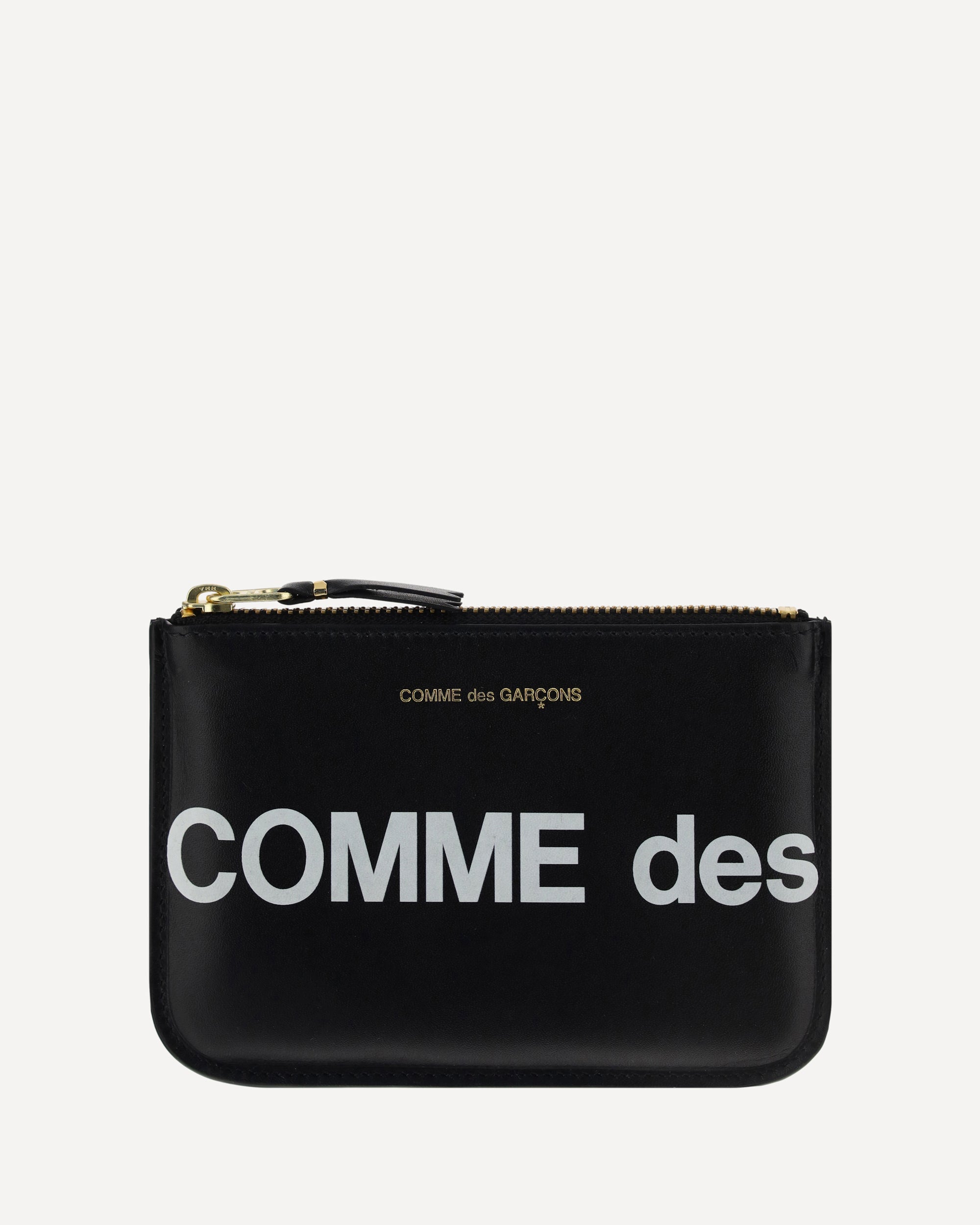 COMME DES GARCONS Leather Coin Purse BLACK | Base Blu