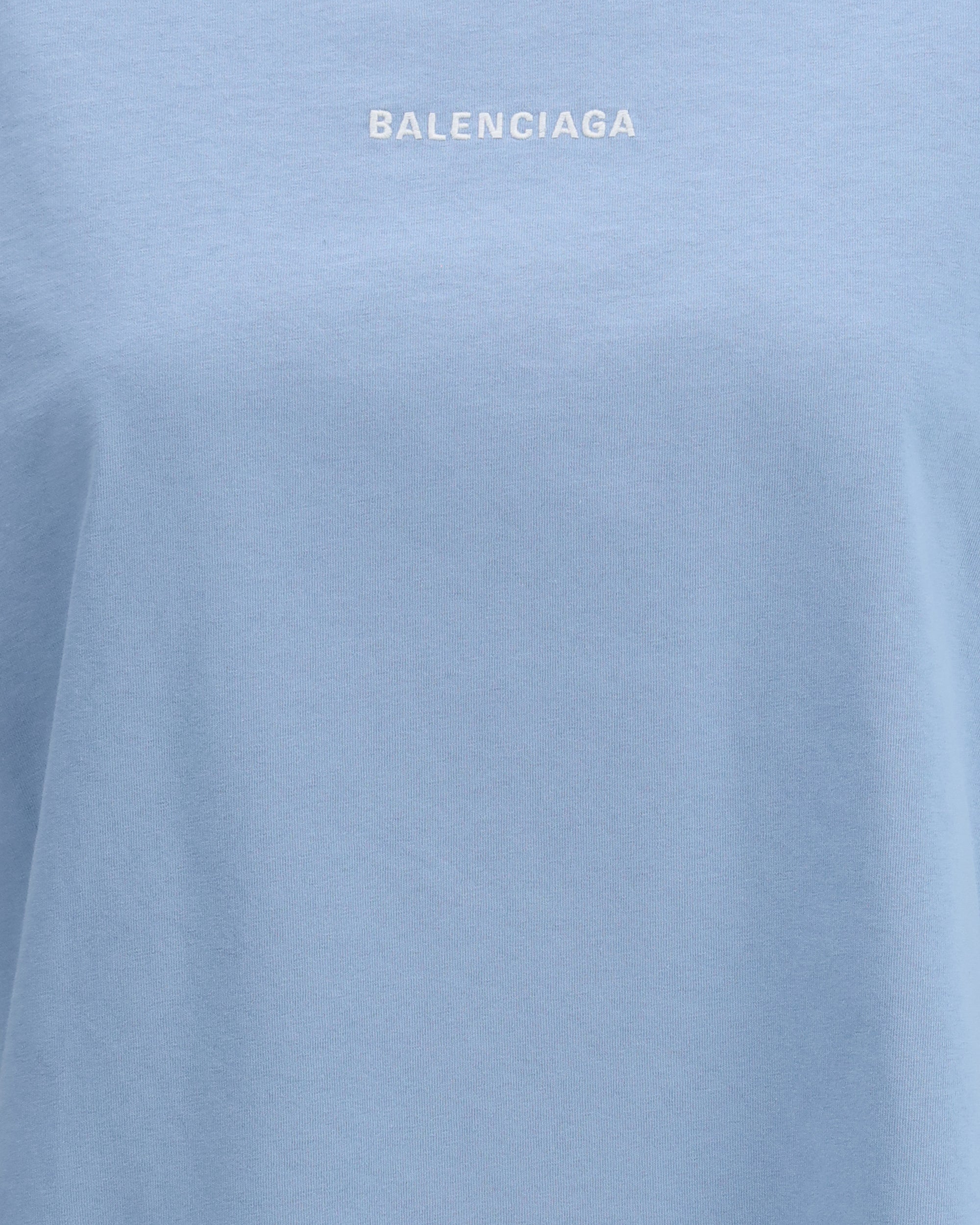 BALENCIAGA Back T-shirt LIGHT BLUE | Base Blu