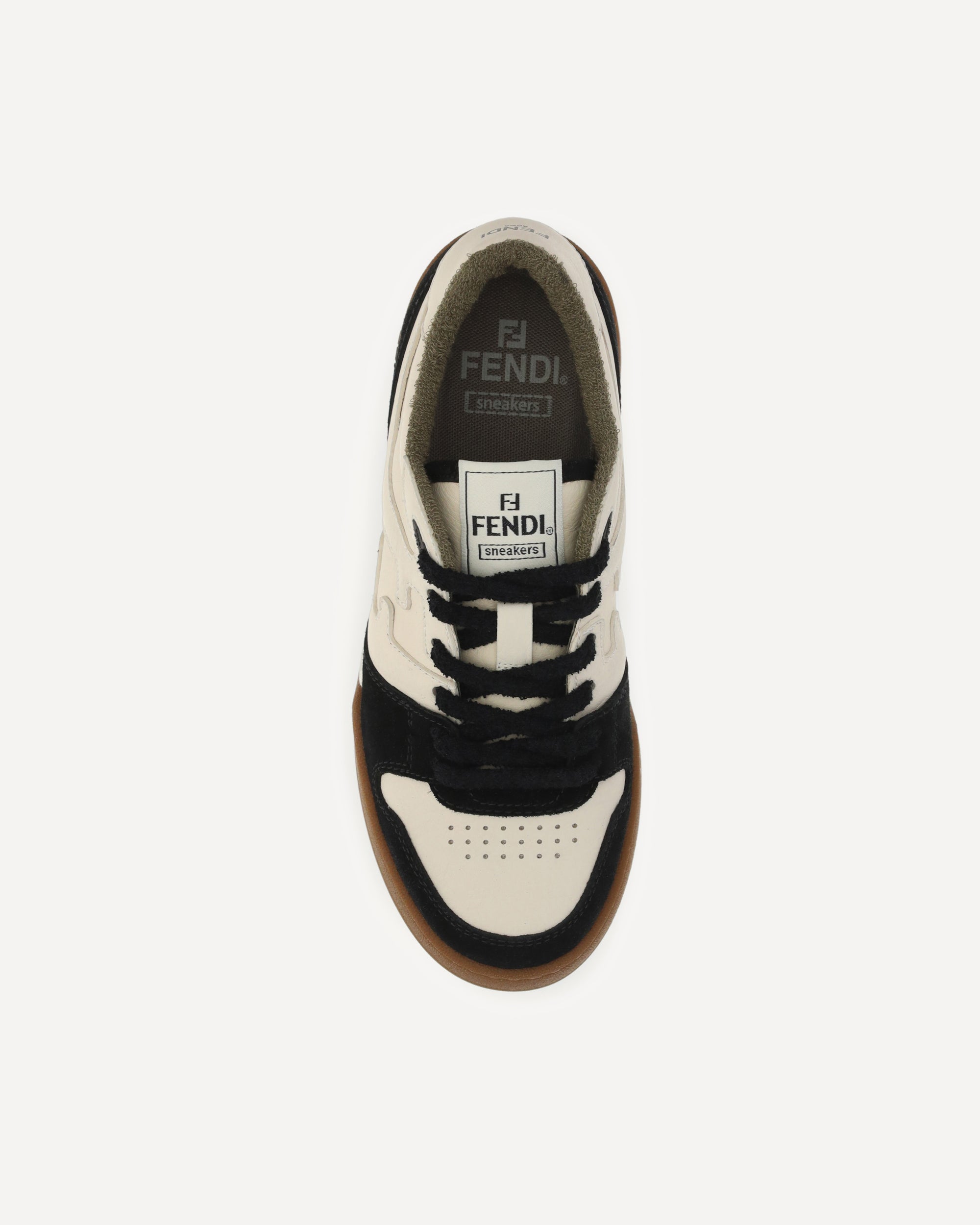 FENDI Match Low Sneakers BLACK | Base Blu