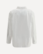 V-neck Shirt - WHITE | Base Blu