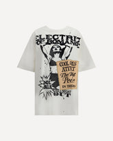 Oversized jersey T-shirt - WHITE | Base Blu