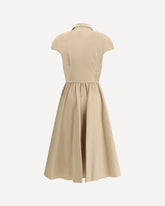 Chemisier Dress - BEIGE | Base Blu
