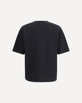 Graphic print T-shirt - BLACK | Base Blu
