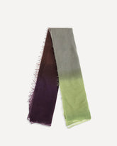 Soufflé semi-felted degradé Scarf - MULTICOLOUR | Base Blu