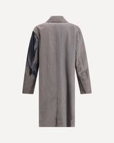 Randale Trench with floral print - GREY | Base Blu