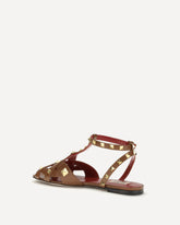 Studdy Sandals - BROWN | Base Blu