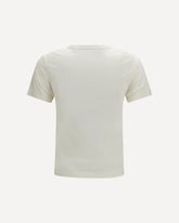 Cotton T-shirt - WHITE | Base Blu