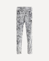 Chenille Sweatpants - SILVER | Base Blu